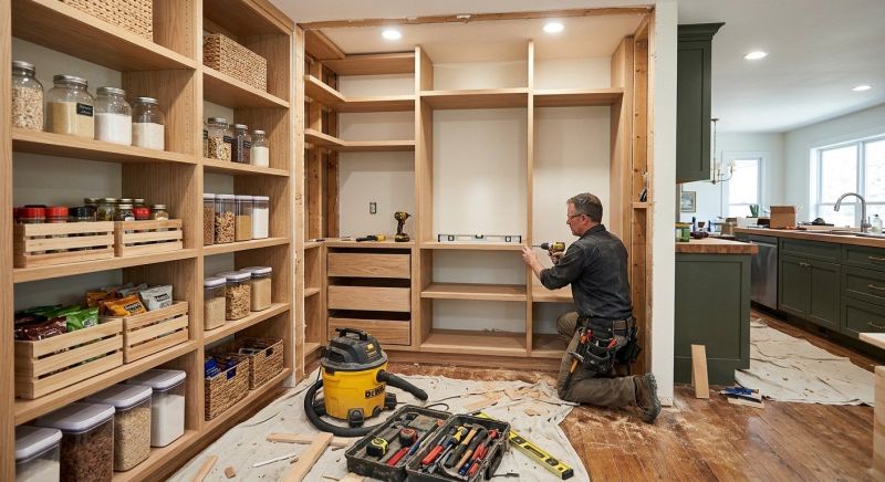 Butlers Pantry Installation in Alexandria, VA