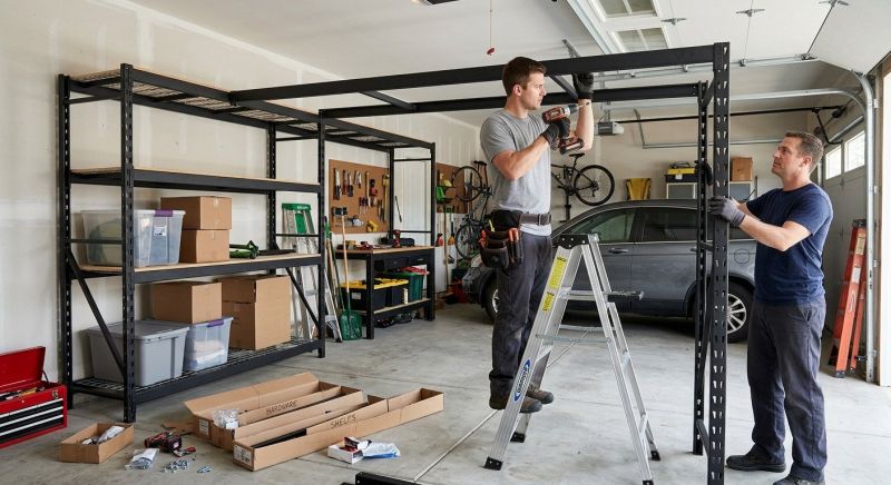Ceiling Rack Installation in Leesburg, VA