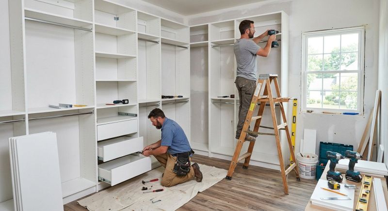 Closet Shelving Installation in Frederick, MD