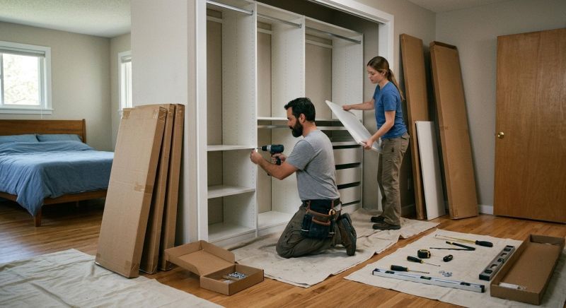 New Closet Intallation in Alexandria, VA